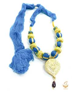 Bhangra Giddha Jwellery: Firozi Kantha mala,Punjabi Traditional Jewellery for Bhangra