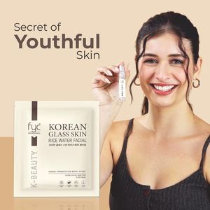Korean Glass Skin Rice Water Facial Kit, 9 Steps, 183g, with Ginseng and Ferment&hellip;