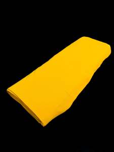 Amber Yellow color Pure and soft Georgette Fabric (per meter)