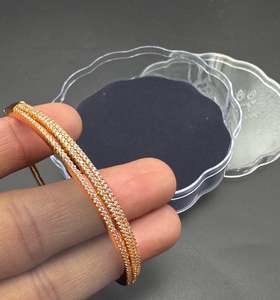 Jewellery: Beautiful Gold look with AD stones Bracelet (Not original Gold)(slight variance in color and shades are possible )