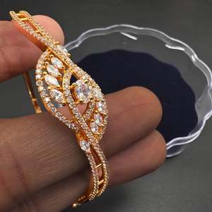 Beautiful Gold look with AD stones Bracelet (Not original Gold)(slight variance &hellip;