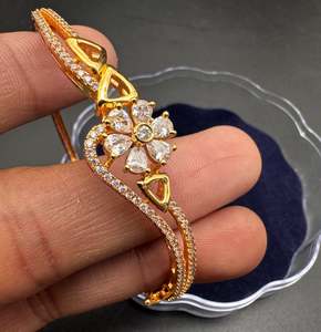 Beautiful Gold look with AD stones Bracelet (Not original Gold)(slight variance &hellip;