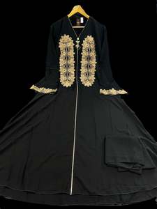 Beautiful and very Soft georgette Lycra based handwork Abaya (Chest 46-48 inches&hellip;