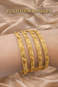 Beautiful Gold look Kade /Bangles (Not original Gold)(slight variance in color a&hellip;