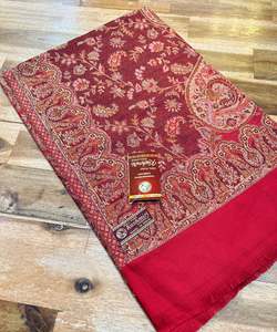 Woolen Shawls Scarfs: Women's Plain Pure woollen Kashmiri Shawl