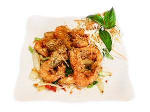 SALT & GARLIC CHILLI PRAWNS