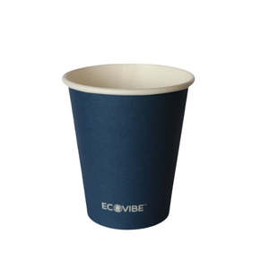 Features Collection: Blue Aqueous Single Wall Bio Cups
