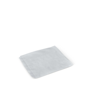 Paper Greaseproof Flat Satchel Bag: #4 Flat Greaseproof White Flat - 1 Ply 210 X 240MM Qty 1000