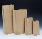 Paper Bags Sos Block Bottom Takeaway Light Duty Brown: SOS Block Bottom Retail Bags Heavy Duty Brown