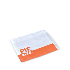 Pie Printed Flat Greaseproof 165 x 200MM Qty 500