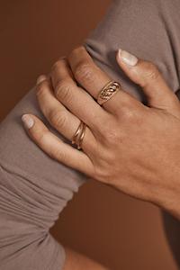 Jewellery: Antique Croissant Ring