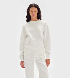 Tops: Addison Textured Crew