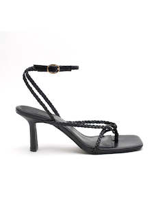 Shoes: Braided Strap Heel