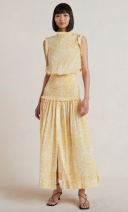 Bec Bridge: Butterfield Shirred Maxi Dress