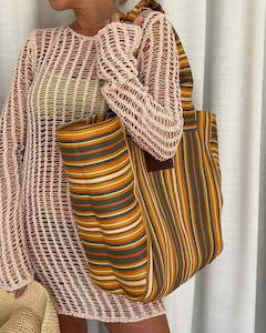 PRE ORDER: Shoulder Tote - Burnt Orange