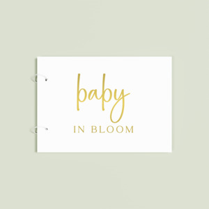 Belle | Baby Shower | Guest Book (A5)