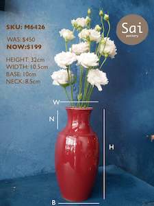 Sales: Copper Red Vase - IV