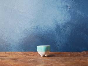 Turquoise Elephant Ramekin