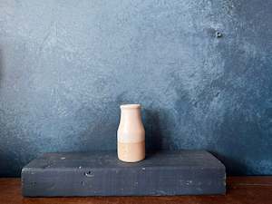 Jars: White Speckle Milk Jug