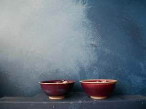 Copper Red: Copper red bowls