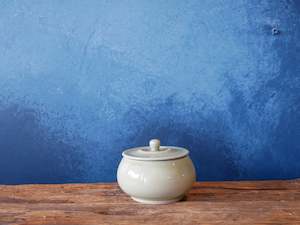 Jars: Light Green Celadon | Covered Jar with lid