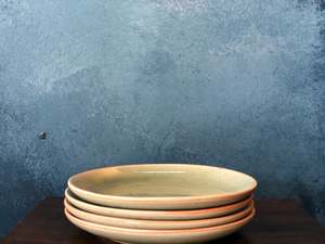 Plates: Green Celadon Plate - II