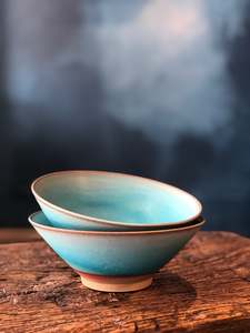 Plates: Turquoise Sky Bowl - IV Various sizes