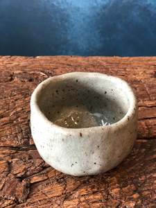 Sales: Uneven Bowl, Green-Grey, Speckled, Handmade