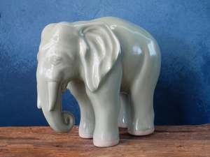 Green Celadon Elephant