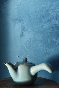 Blue Celadon Tea Pot - I