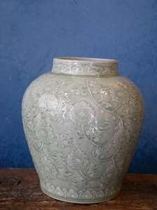 Green Celadon Vase -  IV