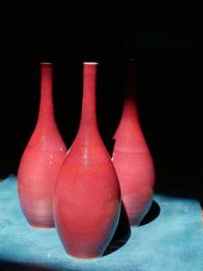 Copper Red Vase - VII