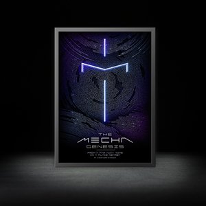 The Mecha Genesis A3 Print - Sakowski Studios