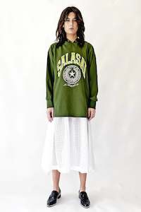 Sale: SALASAI HOOD - FOREST GREEN