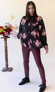 Unisex Collection: DES FLUERS SHIRT - PINK CORSAGE