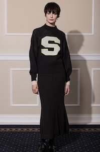 Aw2022 Neon Desert: HEY JUPITER JUMPER - CHOCOLATE MERINO