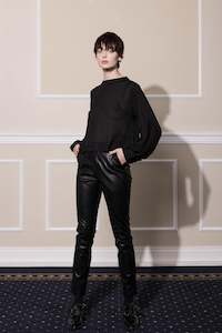 Aw2022 Neon Desert: FLORALSCAPE TEE - BLACK SILK