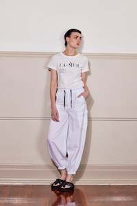 Ss2022 23 Isle Of Cruel Tides: PACIFIC LOVERS PANT - WHITE