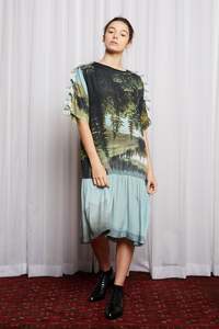 DREAMSCAPE T DRESS DREAMERS PRINT