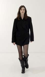 Silencio Blazer-  Black