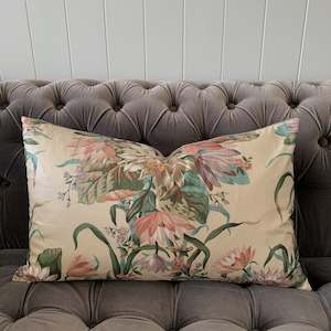 Home & Garden: Polished Cotton Rectangle Cushion Cover