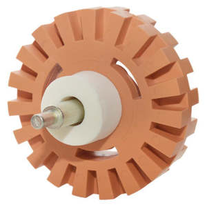 Tool Batteries: 4inch Rubber Eraser Wheel Adhesive Remover Vinyl Decal Graphics Removal Tool