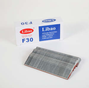Tool Batteries: F30 Brad Nails, Galvanized Gun Nails, 5000 PCS