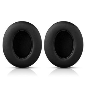 Earphone Headsets: Black Replacement Ear Pads Cushions For Beats Studio 2.0/3.0 Wired/Wireless Headphones
