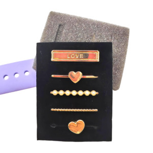 Smart Watch Accessories: Apple Watch Band Charms Decorative Rings Loops