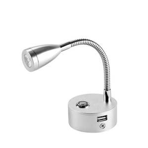 Boats Marine: Warm White Touch Switch USB LED Spot Reading Light Caravan Boat Interior Lamp 12V