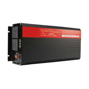Boats Marine: Power Inverter Pure Sine Wave 2000w Max 4000w 12v-240v Car Caravan Camping Boat