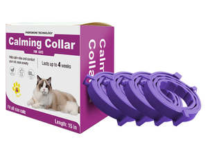 Pets: 4PCS Calming Pheromone Collars for Cats