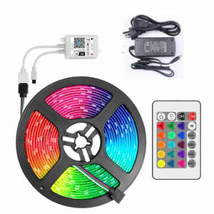 String Lights: 5M LED Strip Lights WIFI Control Smart APP Home TV Back