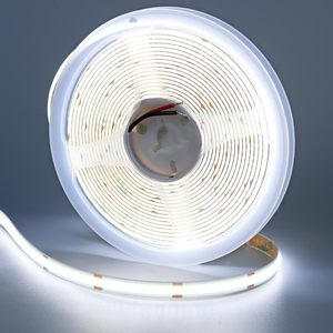 24V COB Cool White 5M LED Strip Light